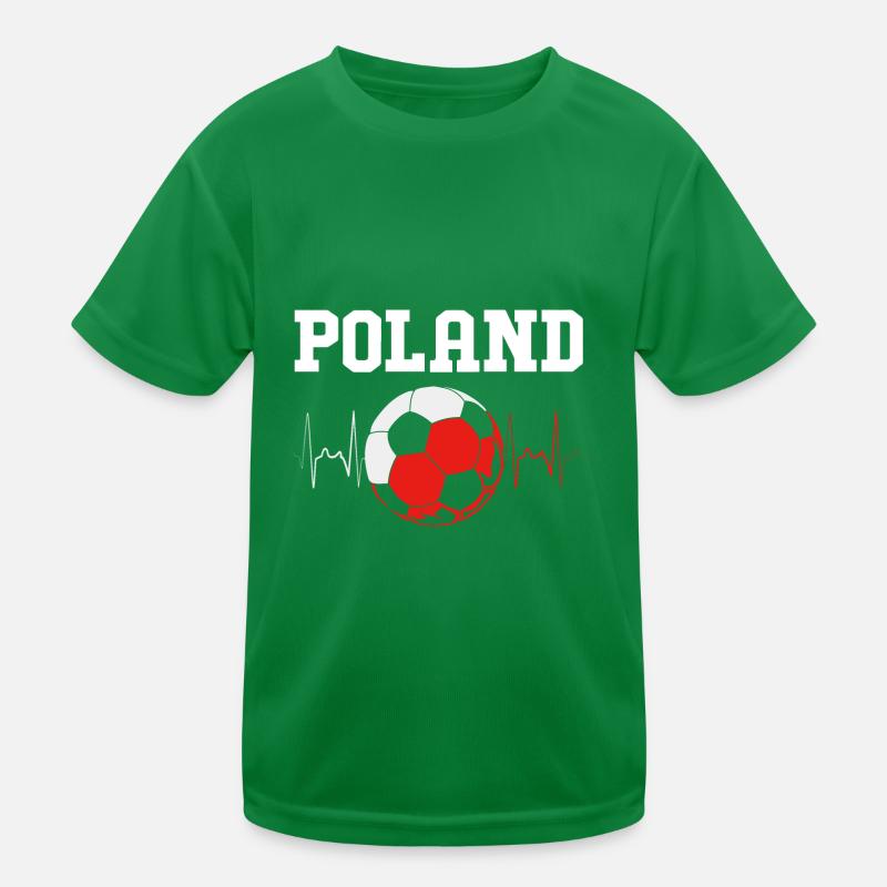 Polen Polnisch Kinder Funktions-T-Shirt
