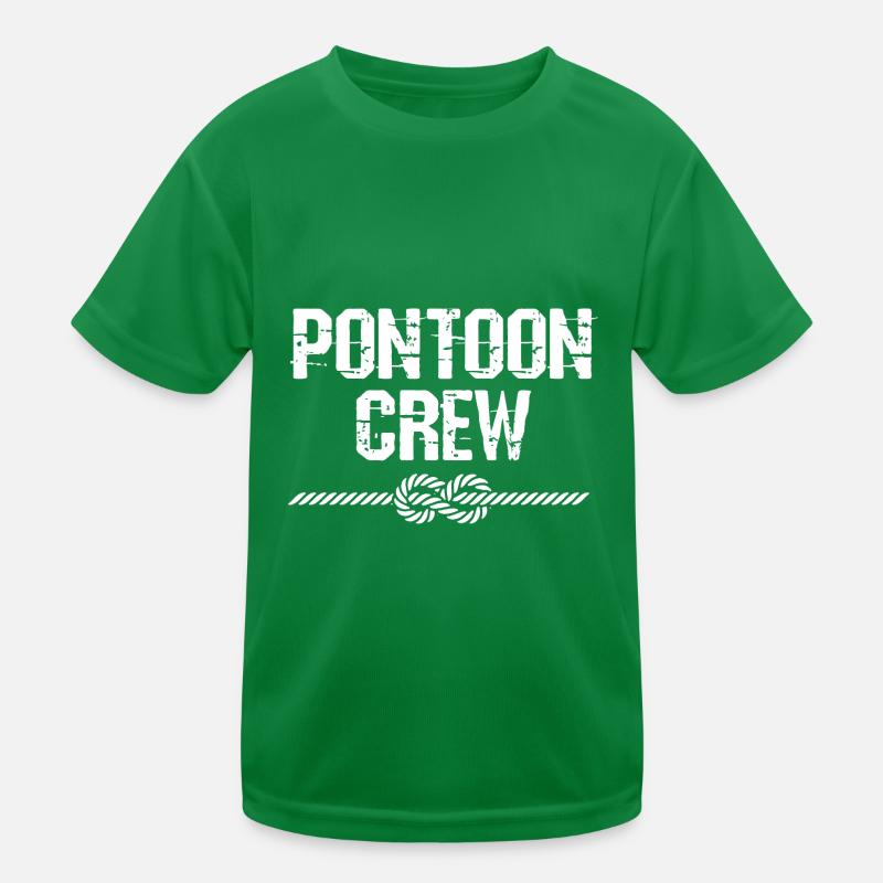Bateau ponton Bateau Bateaux T-shirt sport Enfant