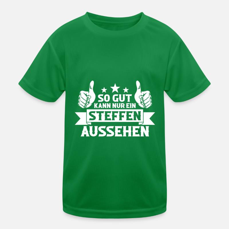 Steffen Kinder Funktions-T-Shirt