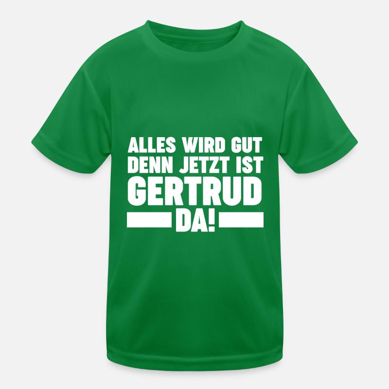 Gertrud Kinder Funktions-T-Shirt