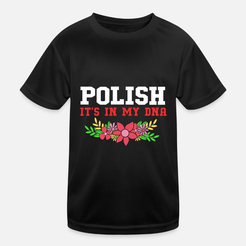 Poland Polish Kids Functional T-Shirt