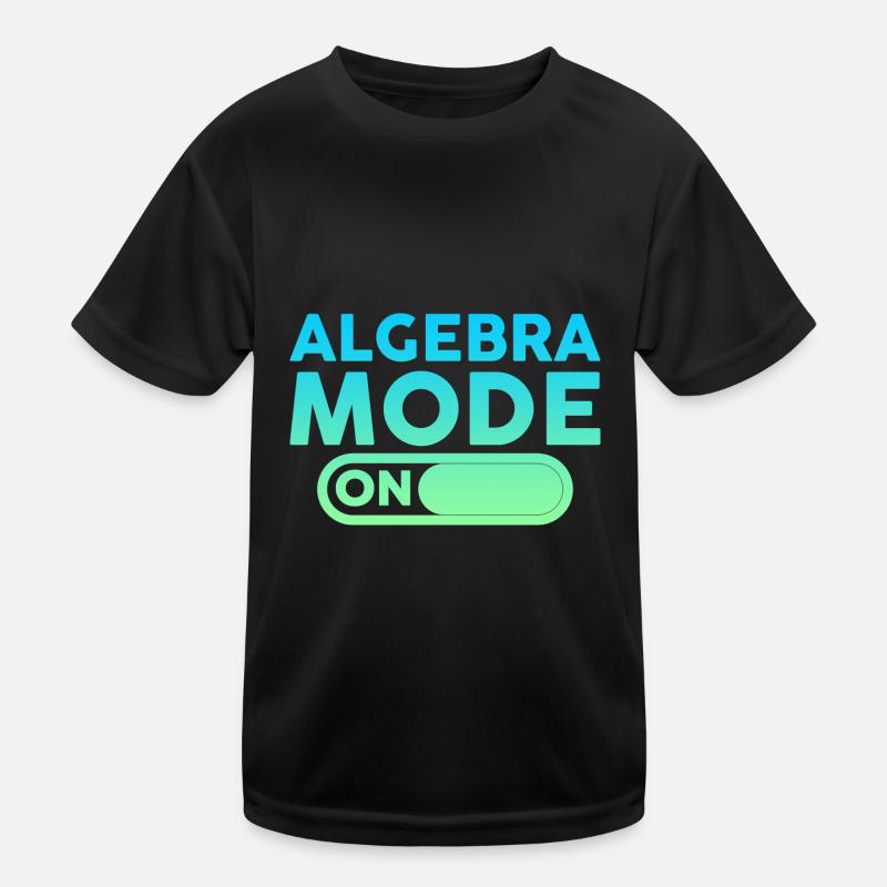 Algebra Mode On 4 Kids Functional T-Shirt