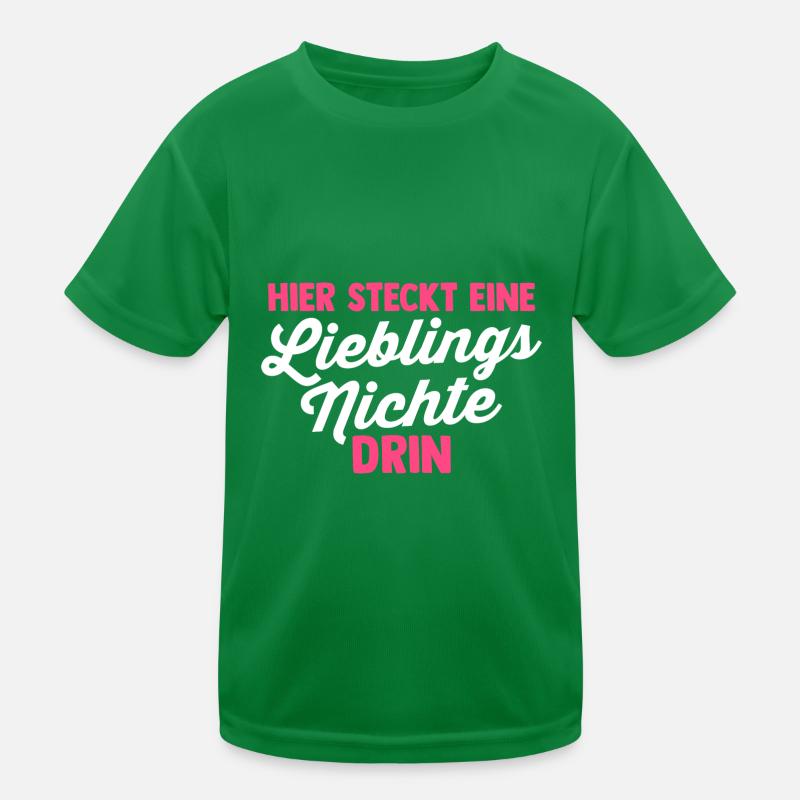 Nichte Kinder Funktions-T-Shirt