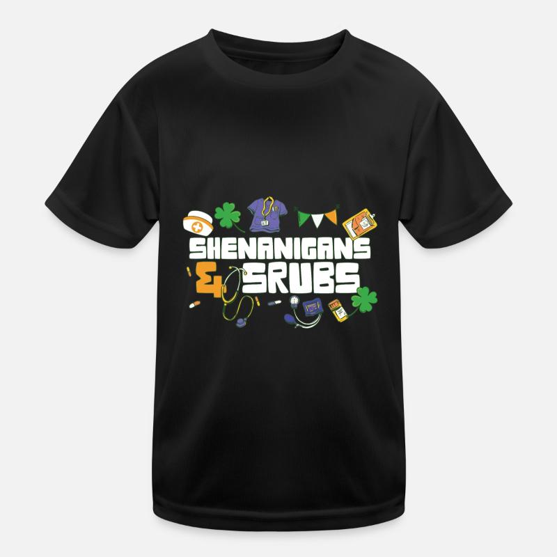 Shenanigans & Scrubs ER Nurse Physician St. Kinder Funktions-T-Shirt