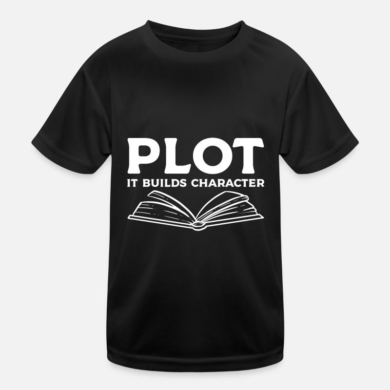 Autor Kinder Funktions-T-Shirt