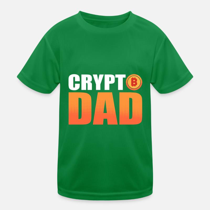 Le bitcoin T-shirt sport Enfant