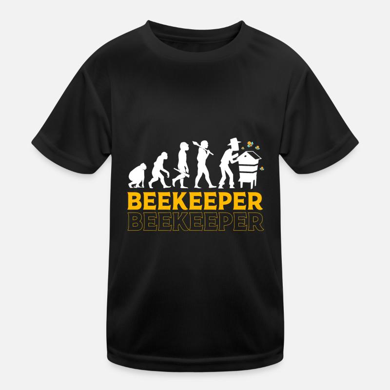 Imker Kinder Funktions-T-Shirt
