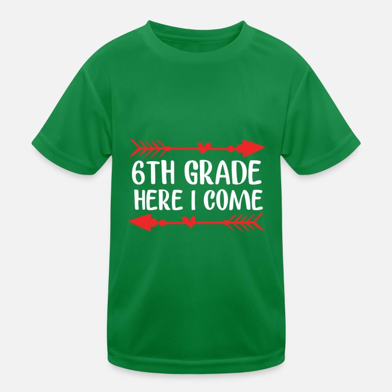 6. Klasse Kinder Funktions-T-Shirt