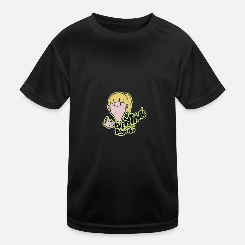 Lustige Sprüche Kinder Funktions-T-Shirt