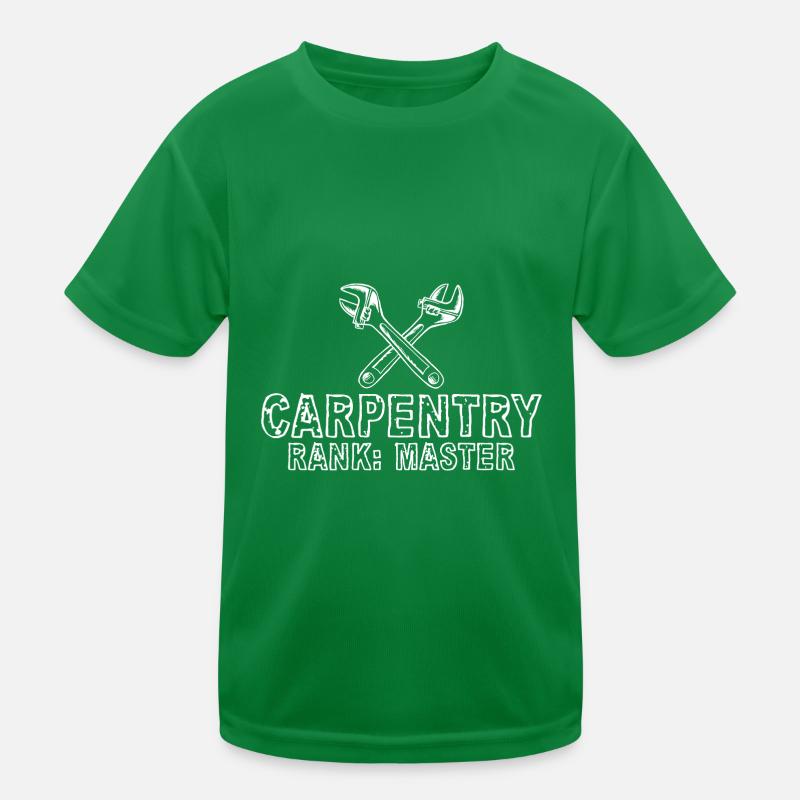 Rang de charpenterie Maître 4 T-shirt sport Enfant