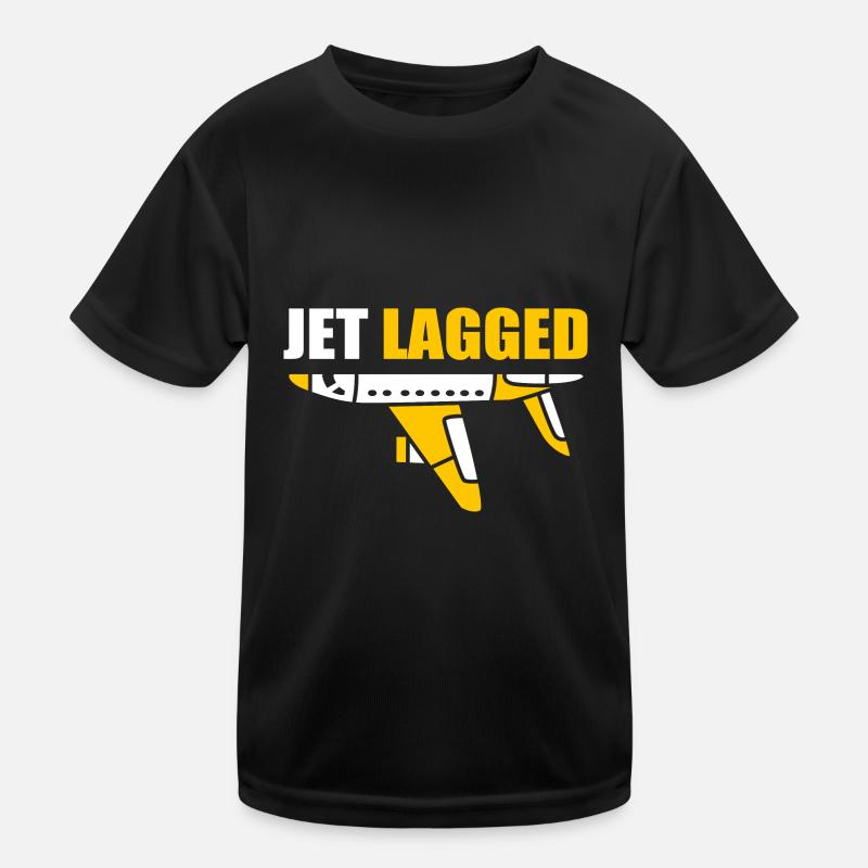 Pilot Flugzeug Kinder Funktions-T-Shirt