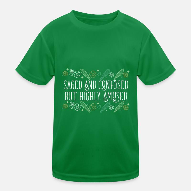 Smudge Vieilli Et Confus Mais Très Amused T-shirt sport Enfant