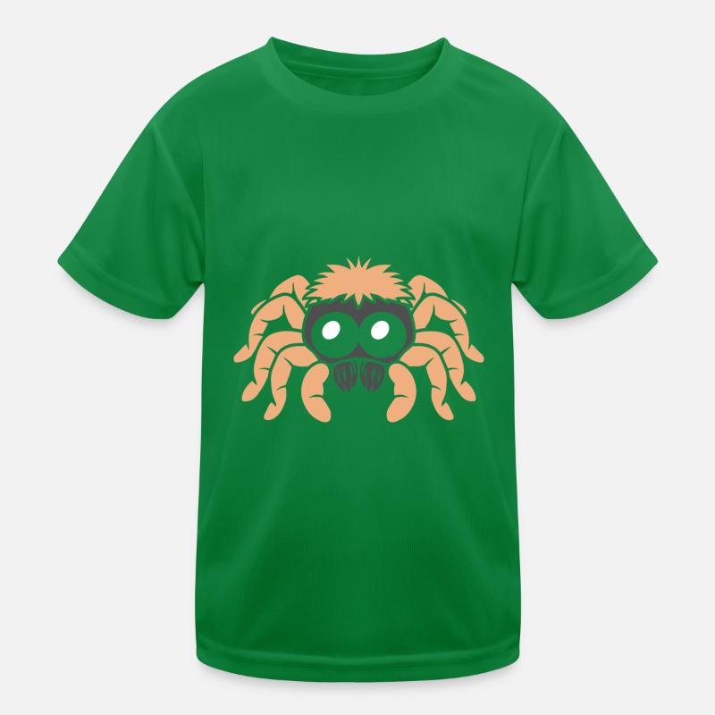 Spinne Kinder Funktions-T-Shirt