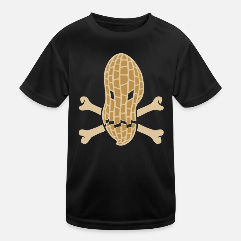 Peanut Allergy - Allergic to Peanuts Kids Functional T-Shirt