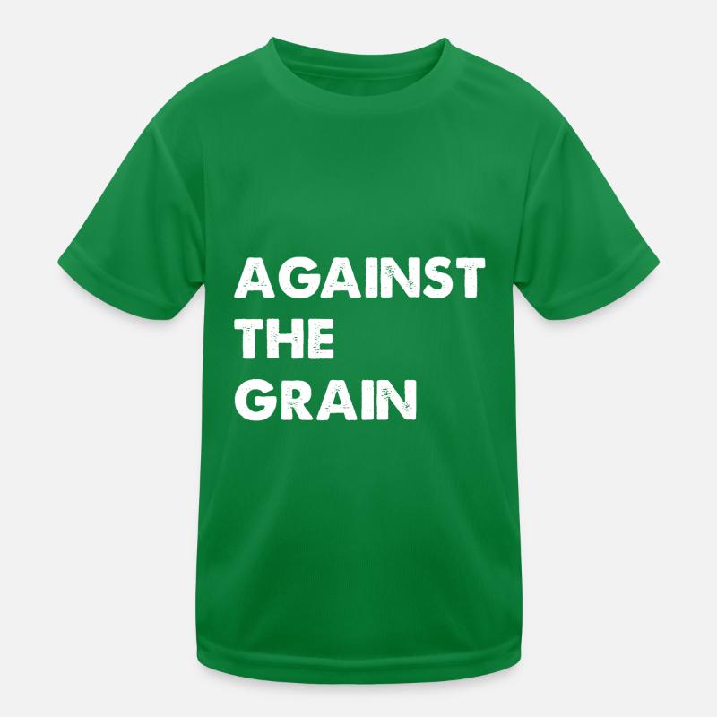 Against the grain Kids Functional T-Shirt
