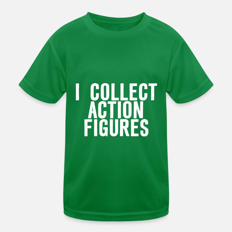 Je collectionne des figurines d’action T-shirt sport Enfant