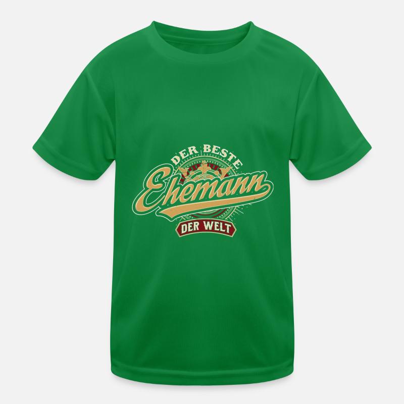 Beste Ehemann der Welt Kinder Funktions-T-Shirt