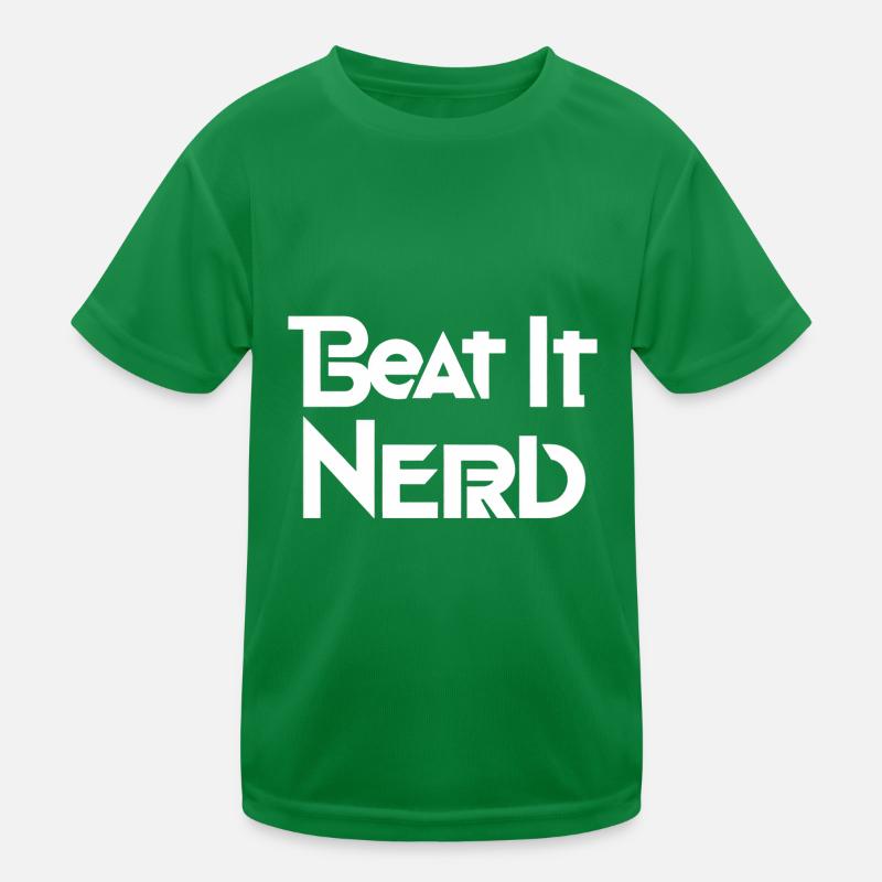 Battez-le Nerd 9 T-shirt sport Enfant