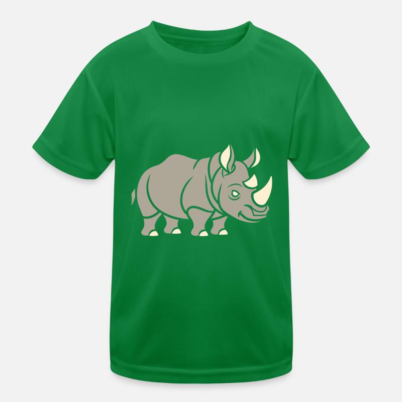 rhinoceros Kids Functional T-Shirt