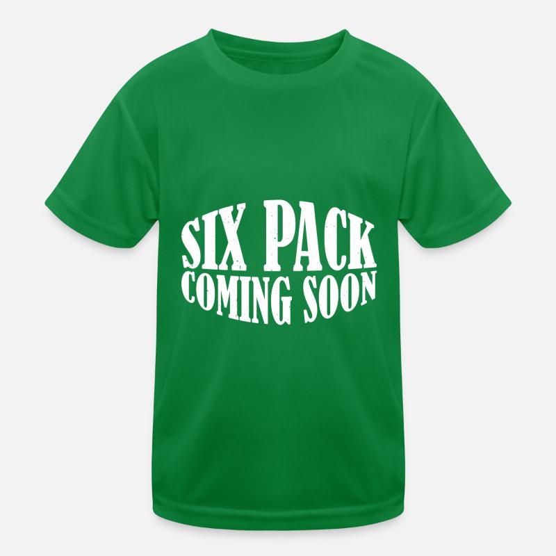 Six Pack Coming Soon 57 Kids Functional T-Shirt