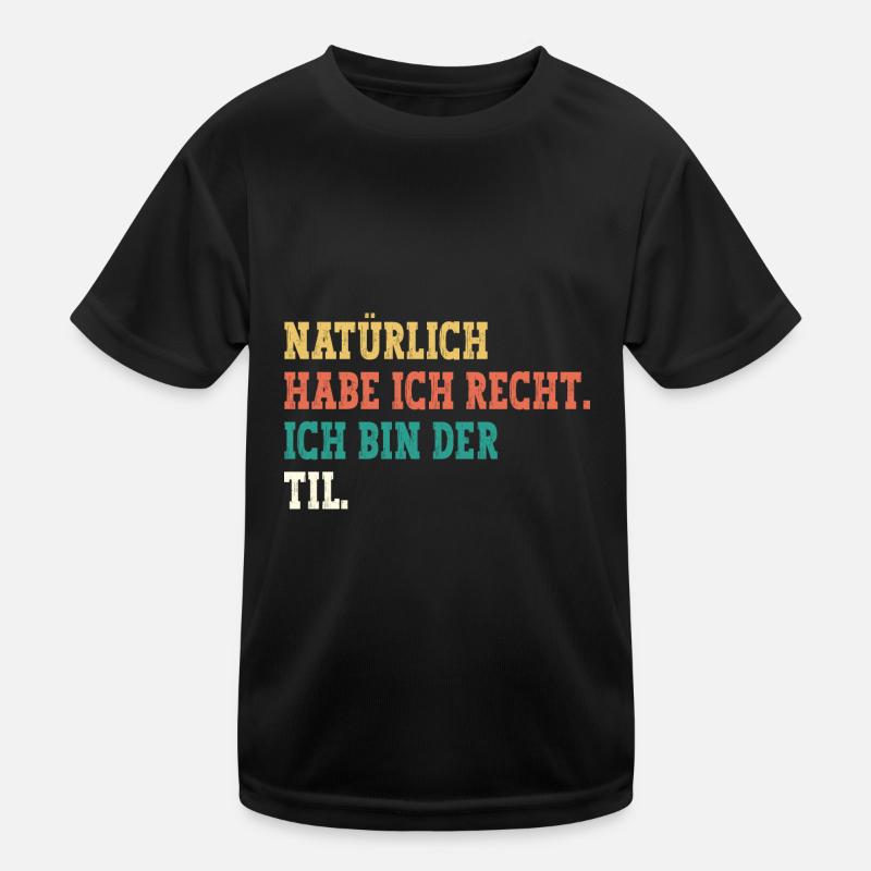 Til Lustiger Spruch Vorname Name Til Kinder Funktions-T-Shirt