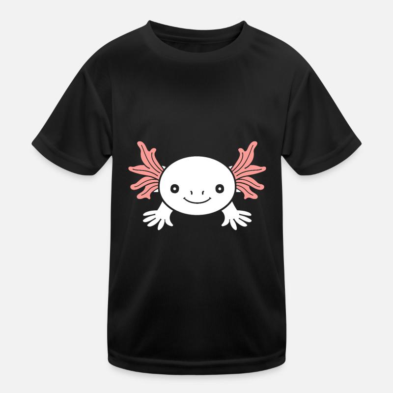 Axolotl Kinder Funktions-T-Shirt