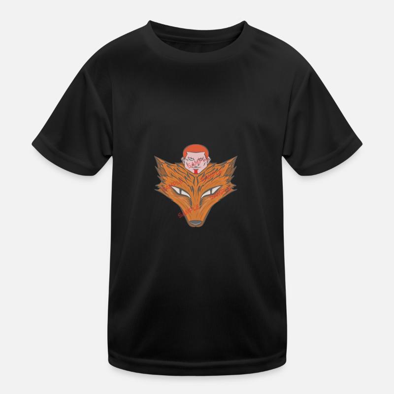 Wolf Kinder Funktions-T-Shirt