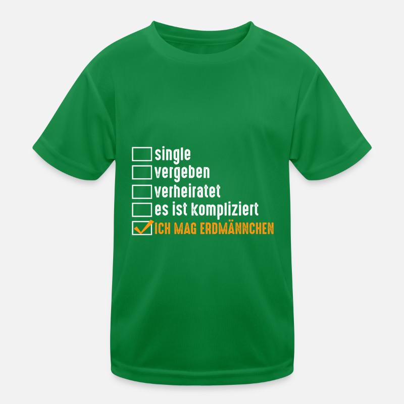 Erdmännchen Kinder Funktions-T-Shirt