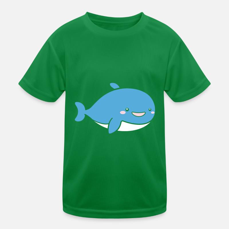 whale Kids Functional T-Shirt