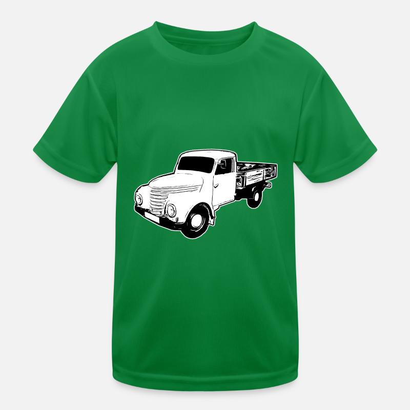 Framo pritsche Transporter Lkw DDR IFA Oldtimer Kinder Funktions-T-Shirt