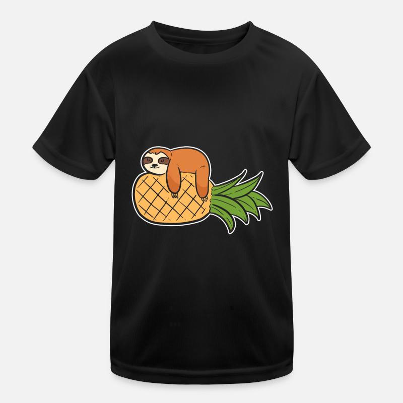 Ananas Kinder Funktions-T-Shirt