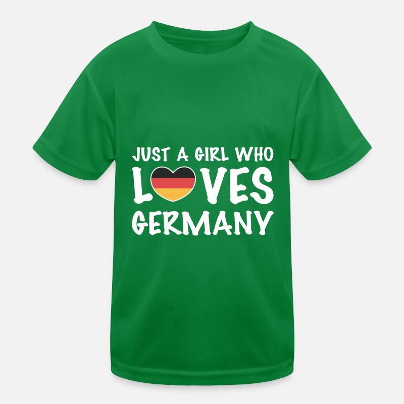 Germany Kids Functional T-Shirt