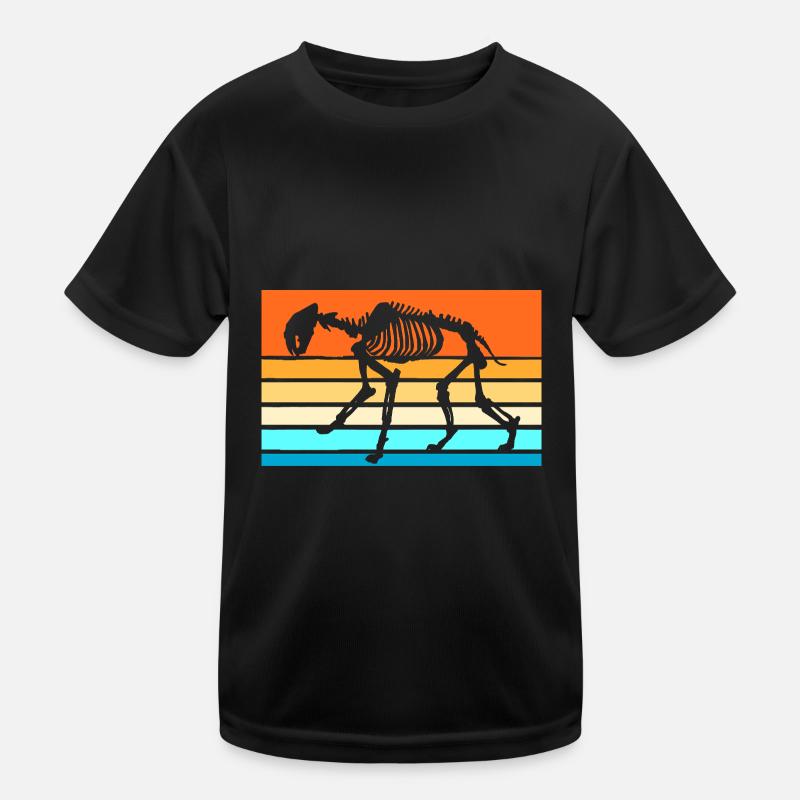 Säbelzahntiger Kinder Funktions-T-Shirt