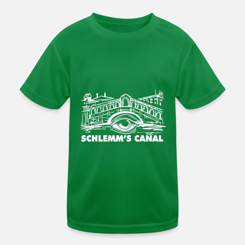 Schlemm’s Canal Funny Eyeball Pun Optométriste T-shirt sport Enfant