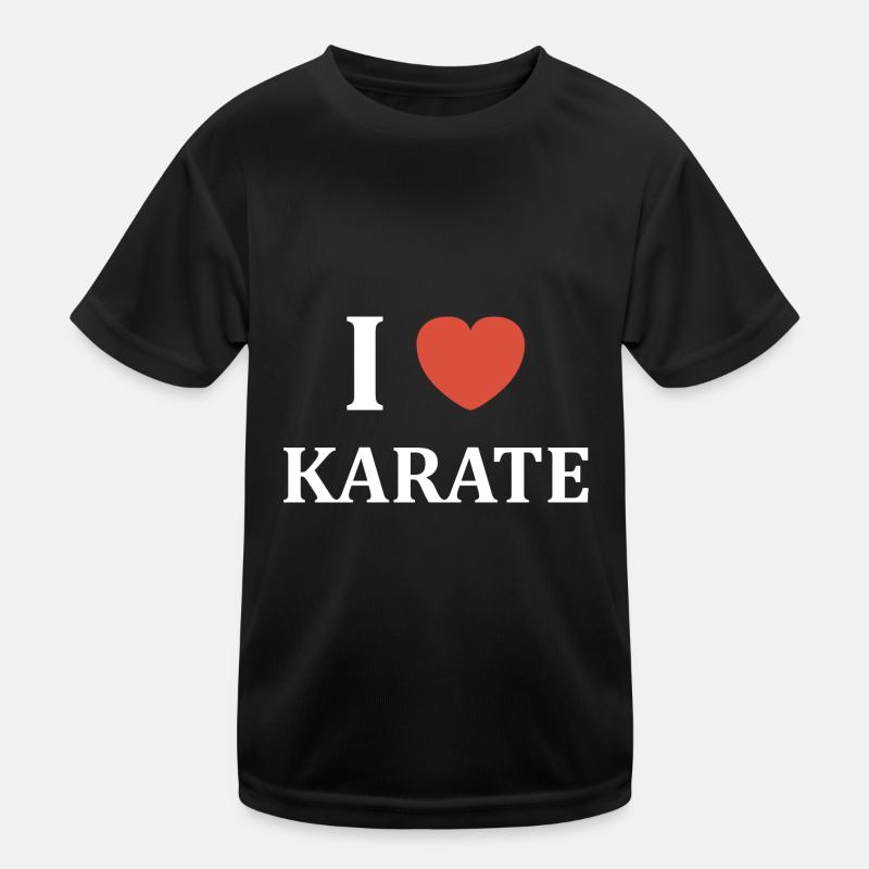 Karate Kinder Funktions-T-Shirt