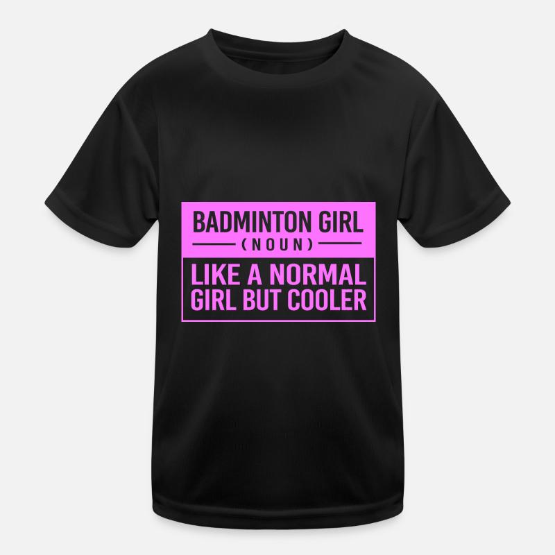 Badminton Kinder Funktions-T-Shirt