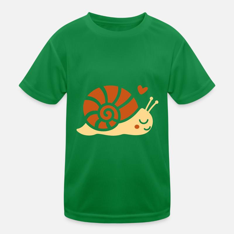 Escargot T-shirt sport Enfant
