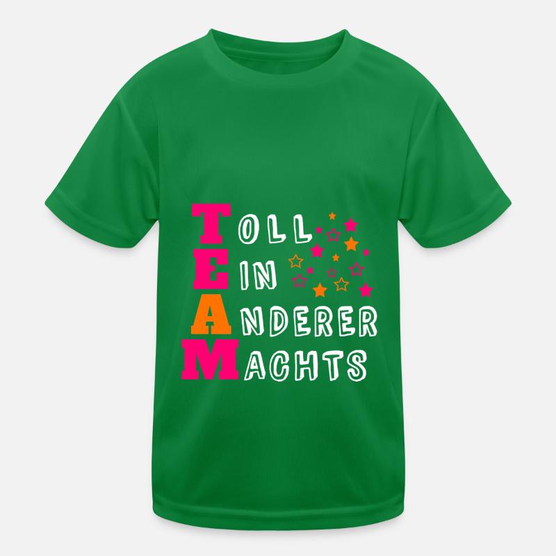 Team Kinder Funktions-T-Shirt