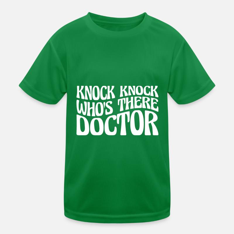 Toc Toc Toc Qui est là Docteur 27 T-shirt sport Enfant