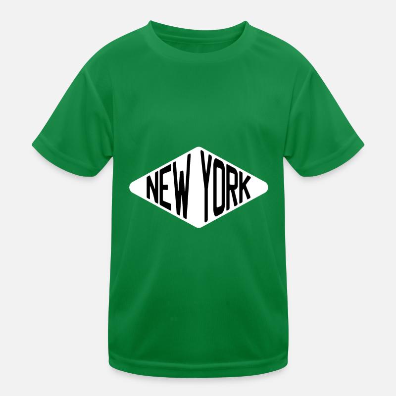 New York Kinder Funktions-T-Shirt