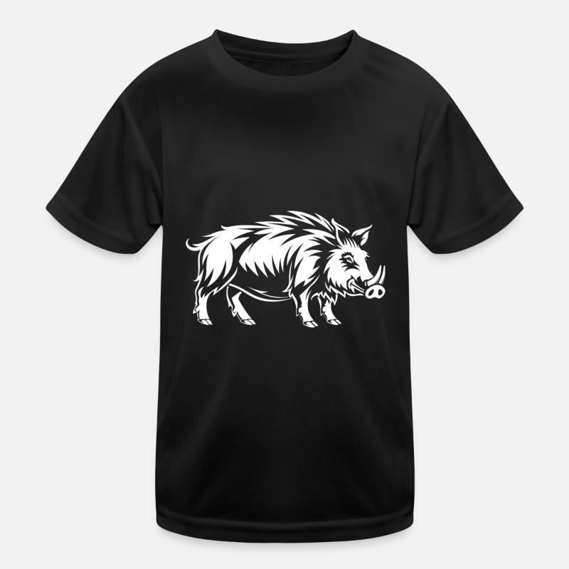 Sanglier T-shirt sport Enfant