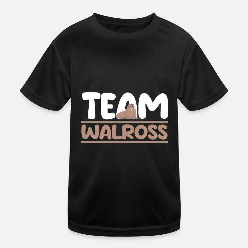 Walross Kinder Funktions-T-Shirt