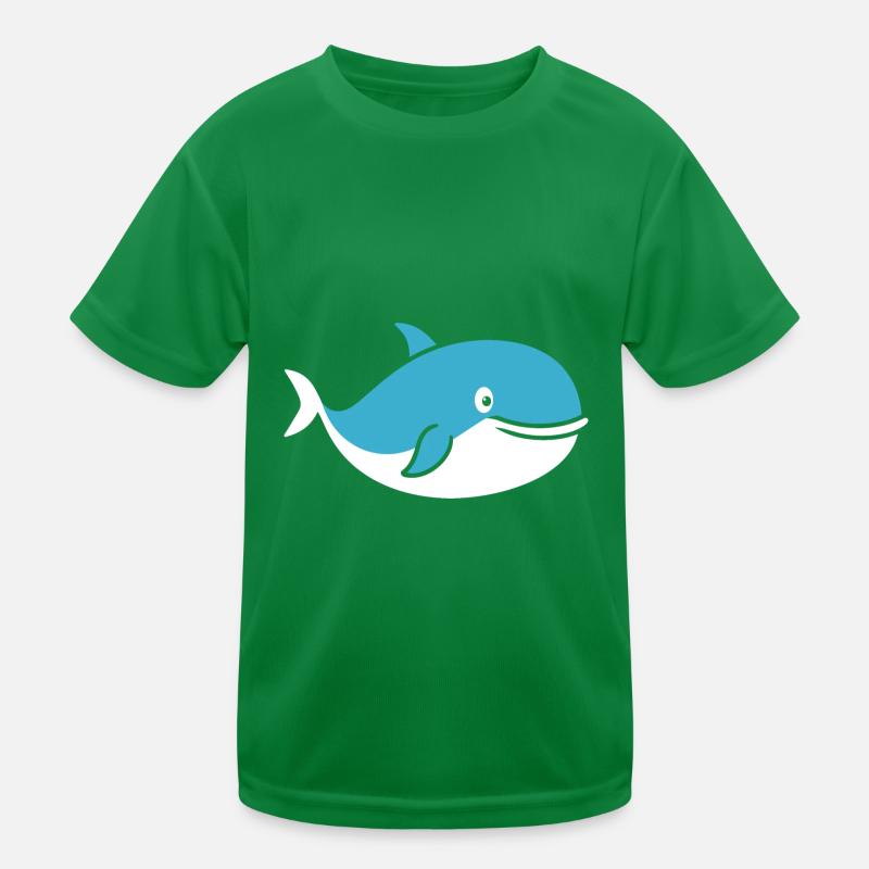 baleine T-shirt sport Enfant