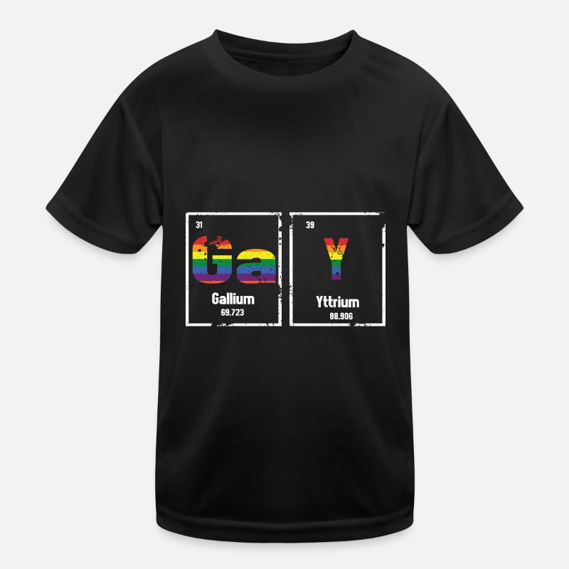 Tableau périodique T-shirt sport Enfant
