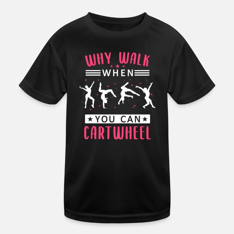 Turnen Turner Kinder Funktions-T-Shirt