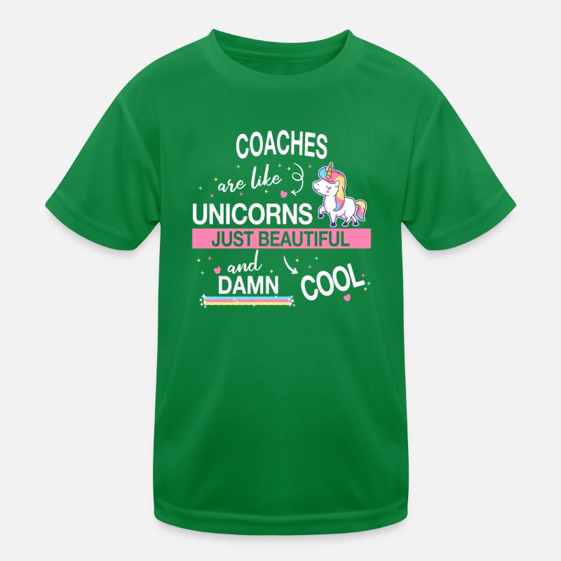 Coach Trainer Kinder Funktions-T-Shirt
