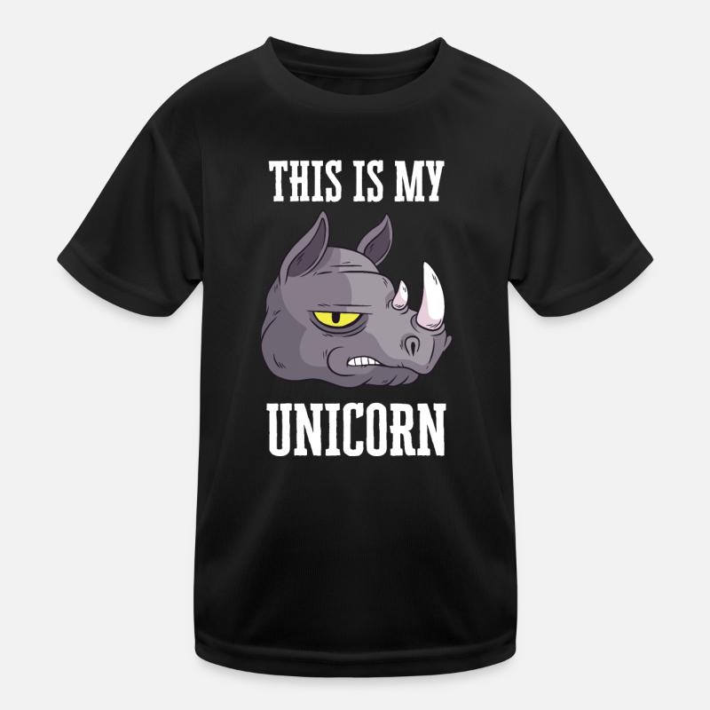 Rhinoceros Kids Functional T-Shirt