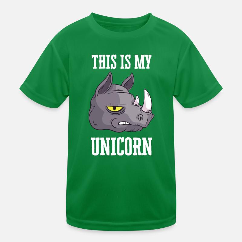 Rhinoceros Kids Functional T-Shirt