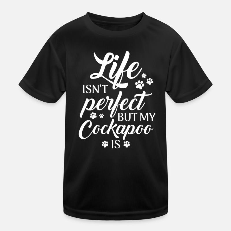 Cockapoo Hund Kinder Funktions-T-Shirt