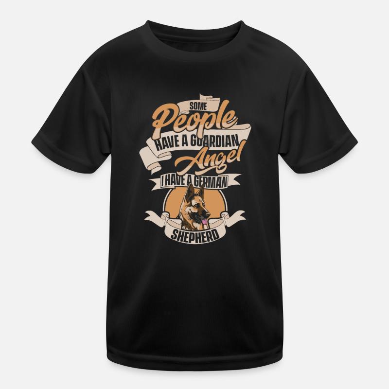 Chien de berger allemand T-shirt sport Enfant